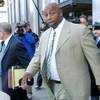 Former NFL football player Dana Stubblefield leaves a federal courthouse in San Francisco, Friday, Jan. 18, 2008. Stubblefield pleaded guilty Friday to lying to investigators in the BALCO steroids case. Stubblefield now face charges of sexually assaulting a woman at his Morgan Hill home.