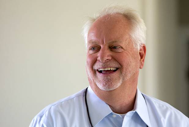Ted Price, president of Elation Homes, is shown in a home under construction at the Valley Heights by Elation Homes subdivision Wednesday, May 4, 2016, in Moapa Valley.