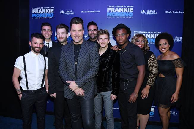 Opening night of Frankie Moreno’s “Under the Influence” on Wednesday, ...