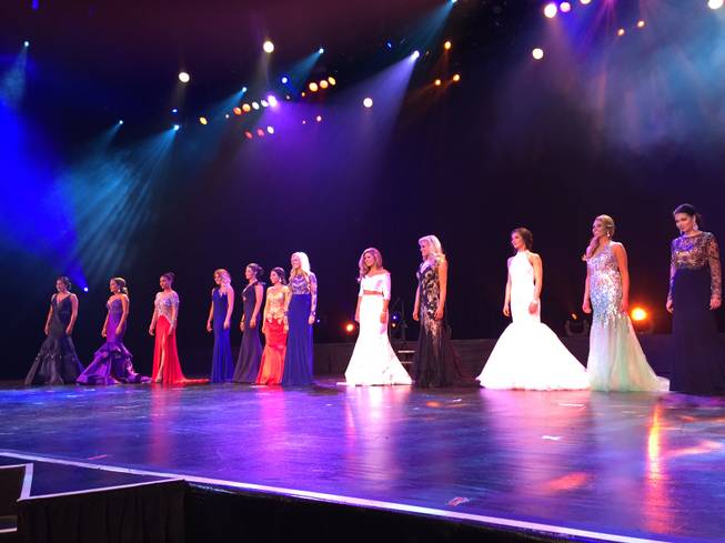 The 2016 Miss Nevada America Pageant on Friday, May 6, ...