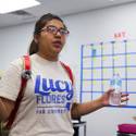 Lucy Flores Canvasses in North Las Vegas