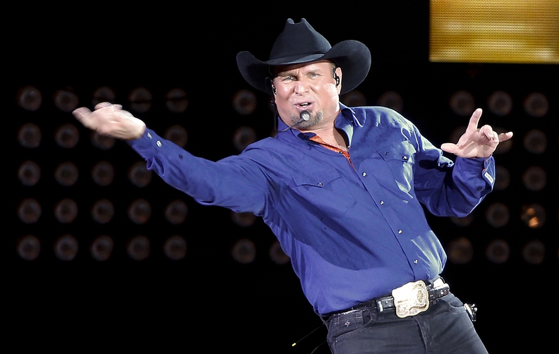 A concert by country music star Garth Brooks is apparently still on for next month at Allegiant Stadium.