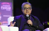 Deepak Chopra is playing the big room at the Smith Center for the Performing Arts on Oct. 28.