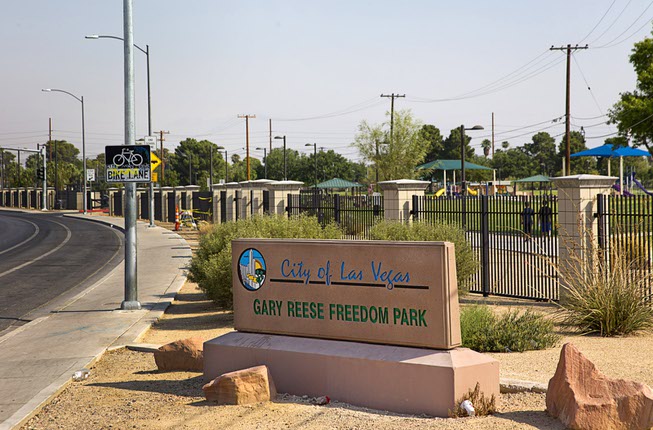 Freedom Park - A view of Freedom Park in Las Vegas Monday, July ... -