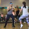 Chiropractor Teddy Sim, left, teaches a Zumba class at Lifetime Fitness, 121 Carnegie St., in Henderson, Sunday, July 3, 2016.
