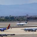 Passenger Jets at McCarran