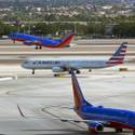 Passenger Jets at McCarran