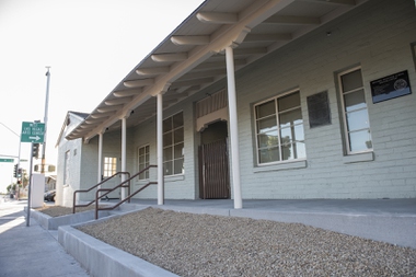 The school opened with just two rooms in 1923 to serve local families including Native American children from the Las Vegas Paiute Colony.