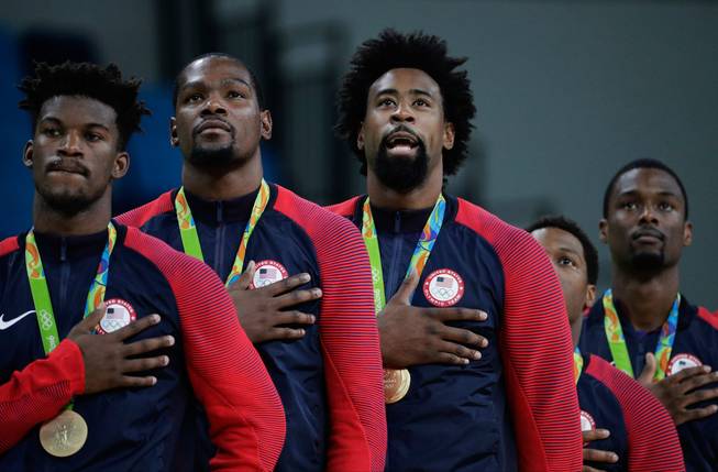 US men's basketball wins Olympic gold