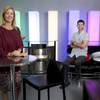 Account Manager Robin Schaff, left, and Regional Sales Manager Shaun Cahlan of Angles on Design, a local design firm, pose for a photo in their office lobby, Thursday, June 23, 2016. 
