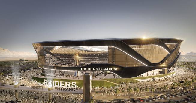 Raiders Stadium Rendering