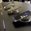 In this July 28, 2016, file photo, the Galaxy Note 7, foreground, is displayed in New York.