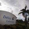 This Nov. 24, 2009, file photo, shows the entrance to the DeVry University in Miramar, Fla.