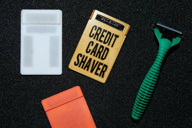 Credit Card Shaver at the D2C Convention at Wynn Las Vegas on September 15, 2016.  
