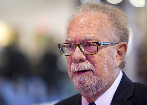 Mark Yoseloff, executive director of the Center for Gaming Innovation at UNLV, is shown after a talk at the Innovation Lab booth during the Global Gaming Expo (G2E) convention at the Sands Expo and Convention Center Wednesday, Sept. 28, 2016.