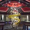 A dragon chandelier hangs over the casino floor at the Lucky Dragon resort under construction on Sahara Avenue near Las Vegas Boulevard South Monday, Nov. 7, 2016.