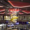 A dragon chandelier hangs over the casino floor at the Lucky Dragon hotel-casino under construction on Sahara Avenue near Las Vegas Boulevard South Monday, Nov. 7, 2016.
