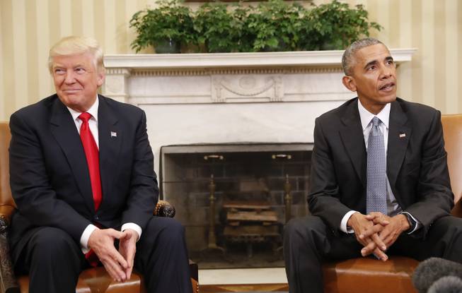President-elect Donald Trump Meets President Obama