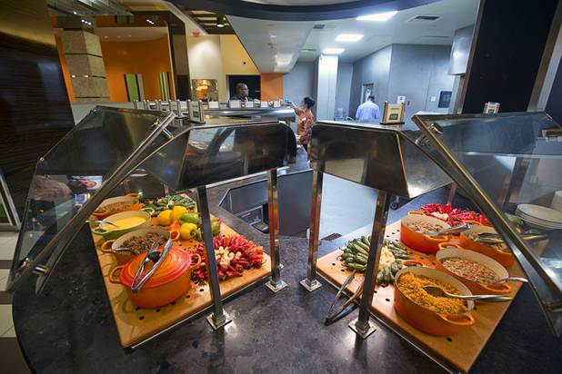 A view of the Bistro Buffet at the Palms Monday, Nov. 21, 2016. The quality of the food in the buffet is even better than before, said Palms vice president and general manager Michael Jerlecki.