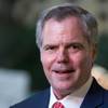 Jim Murren, chairman/CEO of MGM Resorts International, during The Parks first-ever tree lighting ceremony in Toshiba Plaza Monday, Nov. 21, 2016.