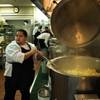 Chef Erasmo Ancheta mashes up 300 pounds of potatoes with more to come as Catholic Charities of Southern Nevada prepares to serve their 51st consecutive free Thanksgiving meal to roughly 1,000 homeless and vulnerable men, women and children on Thursday, Nov. 24, 2016.