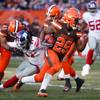 Cleveland Browns running back Duke Johnson (29) runs the ball in the second half of an NFL football game against the New York Giants, Sunday, Nov. 27, 2016, in Cleveland. (AP Photo/Ron Schwane)