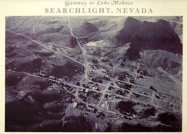 An undated historic photo of Searchlight, Nevada. Courtesy of the ...