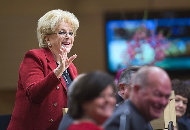 Las Vegas Mayor Carolyn Goodman gives the State of the ...