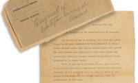 The German document that demanded the American surrender and provoked the famous response “Nuts!” from a U.S. general during World War II will be displayed at the Las Vegas Antique Arms Show  t the Westgate this weekend.
