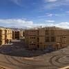A panoramic view of an affordable housing complex being built by Nevada HAND on Boulder Highway near Desert Inn Road Monday, Jan. 23, 2017.