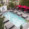 The European pool is shown at the Artisan Hotel on Sahara Avenue, Monday, Jan. 23, 2017.