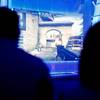 Spectators watch a gaming competition in the ELEAGUE arena at Turner Studios, Tuesday, May 24, 2016, in Atlanta.