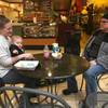 Stormy Patterson, left, and her husband, Roger Kornfeind, get a bite to eat Feb. 9, 2017, with their 16-month-old daughter Rowan at a mall in Whitehall, Pa. Patterson has boycotted Hobby Lobby for years over the chain’s stance on birth control, a phenomenon that seems to be gaining steam in the Donald Trump era as activists who either oppose or support the president target stores and brands for boycotts.