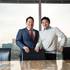 Remark Media CEO Kai-Shing Tao, left, and Chief Technology Officer Jason Wei
