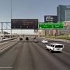 The Nevada Department of Transportation is installing 52 Active Traffic Management signs as part of Project Neon, as shown in this rendering.