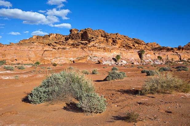 A view of the Little Finland area in Gold Butte National Monument Thursday, Feb. 23, 2017.