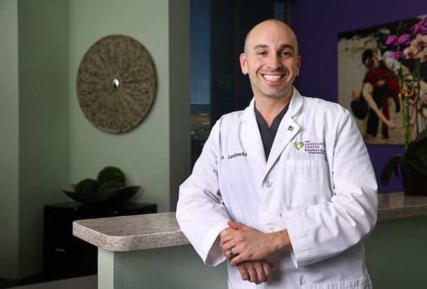 Founder and chief plastic surgeon Dr. Paul Lanfranchi poses in the Lanfranchi Center, 8985 S. Eastern Ave., in Las Vegas Wednesday, March 1, 2017.