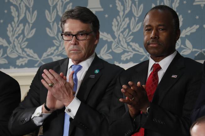 Rick Perry and Ben Carson
