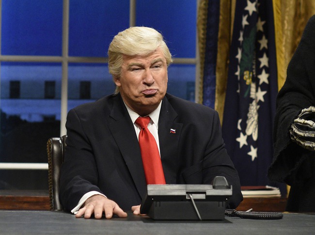 Alec Baldwin as Donald Trump