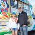 Diona Fonte and Nick Friel own a Kona Ice truck and offer 10 choices to flavor shaved ice. They moved to Southern Nevada from California last year to launch their business.