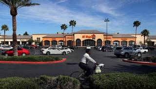 At the Sahara Pavilion North an El Super store took over the closed Vons space on Friday, March 17, 2017. The state of grocery industry is in transition and it relates to the commercial real estate market in the city.
