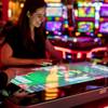 One of Gamblit Gaming's interactive skill-based games is shown in this promotional photo.