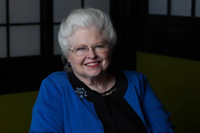 Sarah Weddington poses for a photo inside the Westgate Las Vegas on March 30, 2017. She was the lawyer who successfully represented "Jane Roe" in the landmark Supreme Court case Roe v. Wade.
