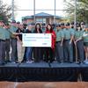 AT&T donated $50,000 to the Wounded Warrior Umpire Academy, a nonprofit organization that brings injured veterans back on the field into civilian life by helping them secure careers as paid umpires