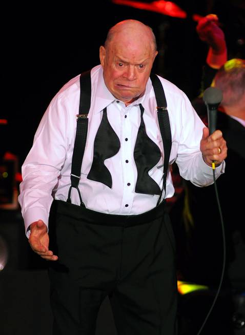 Comedian Don Rickles performs at the Orleans Hotel and Casino ...