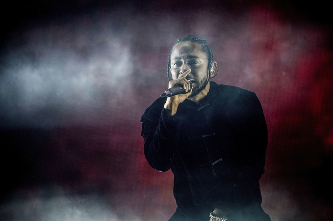 Kendrick Lamar performs at Coachella Music & Arts Festival at ...