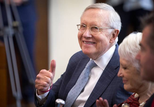 Harry Reid Named As Distinguished Fellow in Law and Policy At UNLV