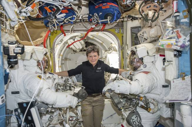 Astronaut Peggy Whitson