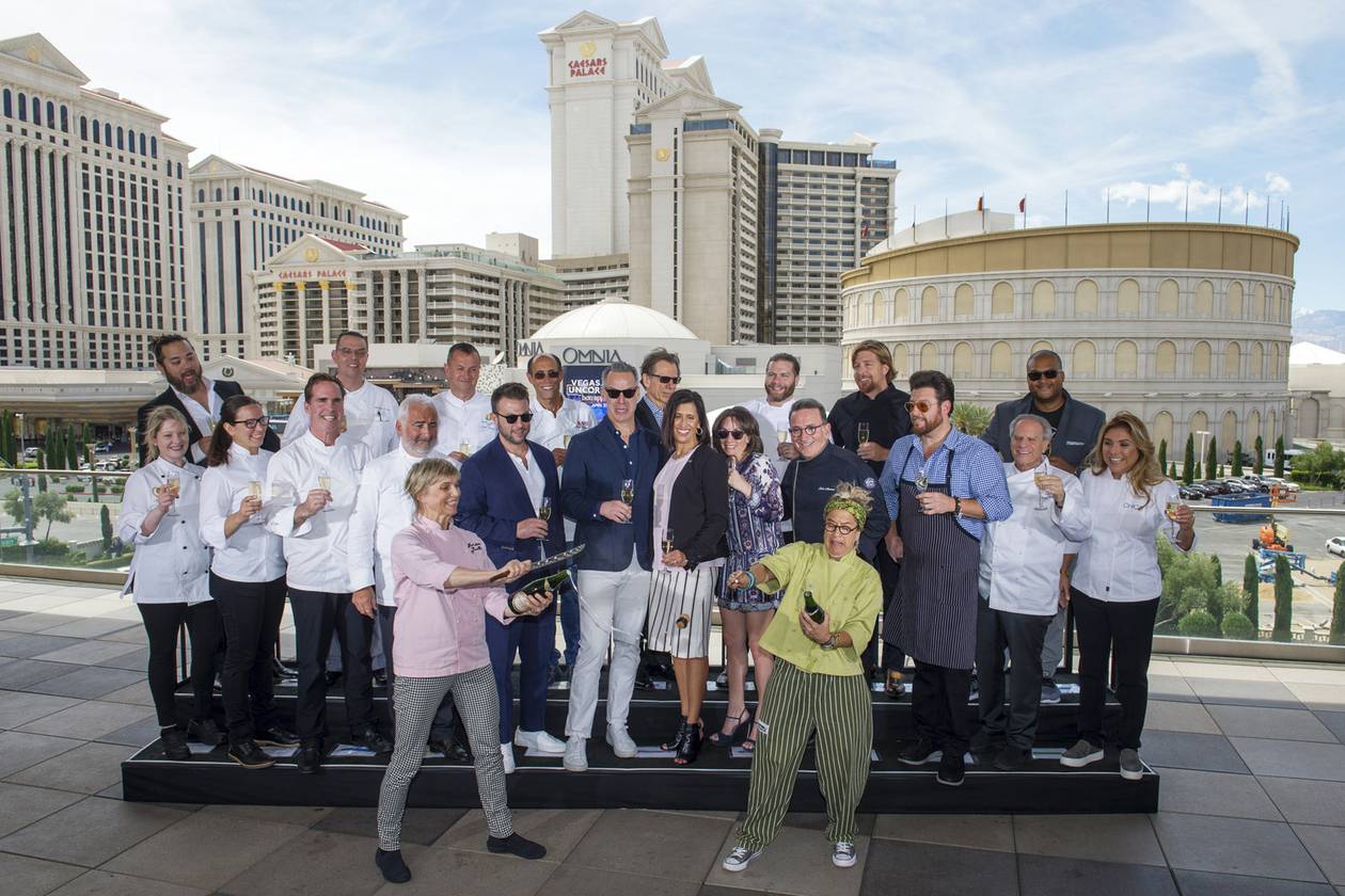 The annual celebrity chef and food fest returns to the Strip May 10-13.
