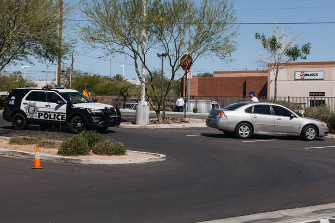 A look at various activities during Metro training in Las Vegas, Nev. on April 20, 2017. The training offered a behind the police tape view during an officer-involved shooting.